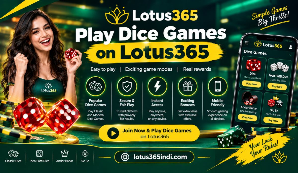 Play Dice Games on Lotus365
