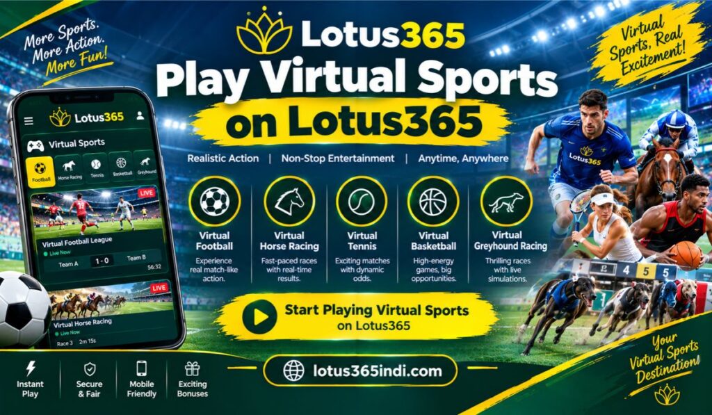 Play Virtual Sports on Lotus365